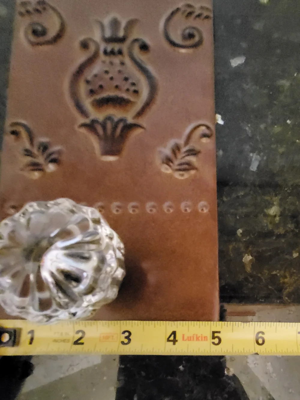 Hammered Tin Door Knob Wall Decor